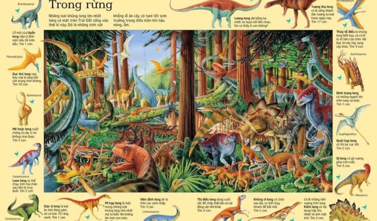 Tên hán việt của một số loài khủng long ít được biết đến